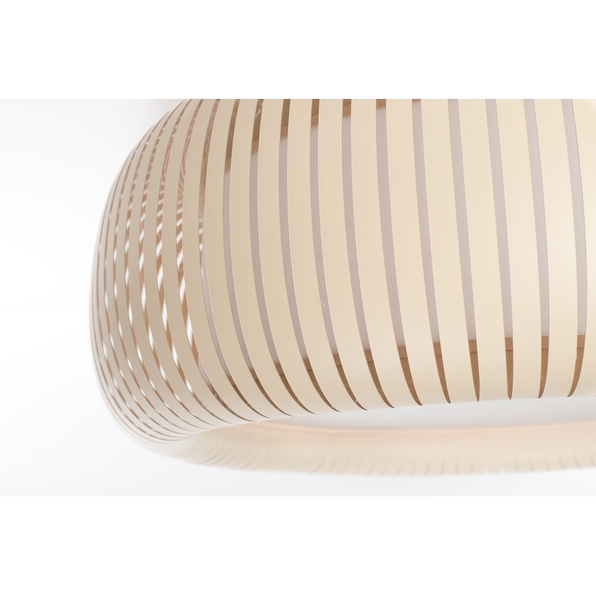 Stropné svietidlo STRIPES 2xE27/40W/230V priemer 55 cm krémová/biela