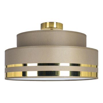 Stropné svietidlo TAMI 1xE27/60W/230V hnedá/zlatá
