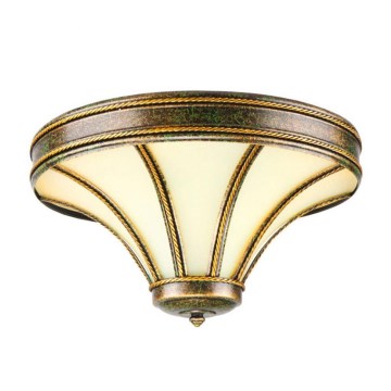 Stropné svietidlo TANAJA T/d/P 2xE14/40W zelená/zlatá Stropné svietidlo TANAJA T/d/P 2xE14/40W zelená/zlatá