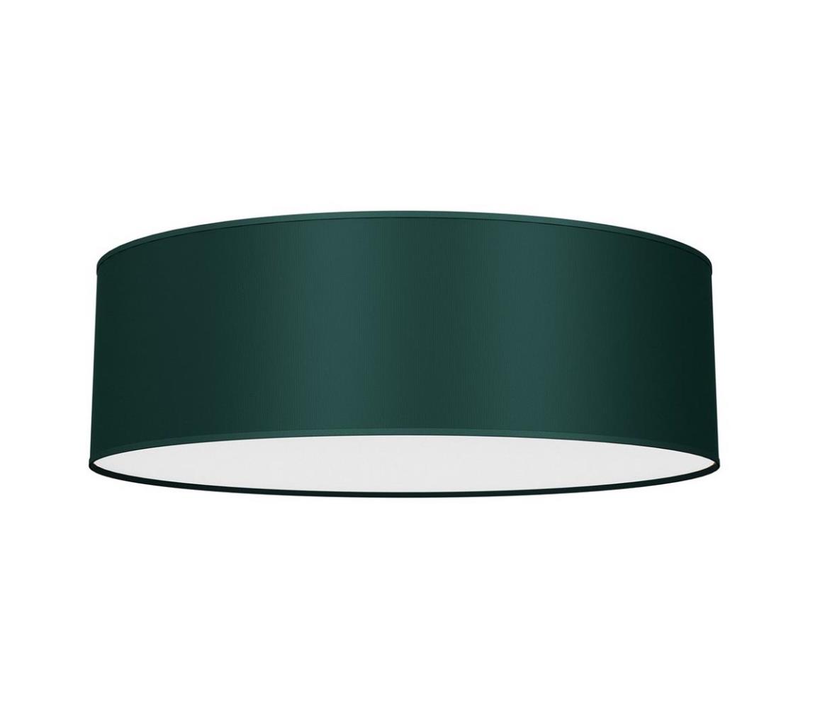 Stropné svietidlo VERDE 3xE27/60W/230V pr. 50 cm zelená