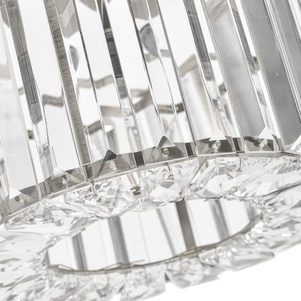 Stropné svietidlo VETRO 1xE27/15W/230V pr. 24,5 cm matný chróm