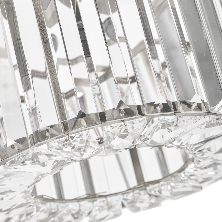 Stropné svietidlo VETRO 1xE27/15W/230V pr. 24,5 cm matný chróm