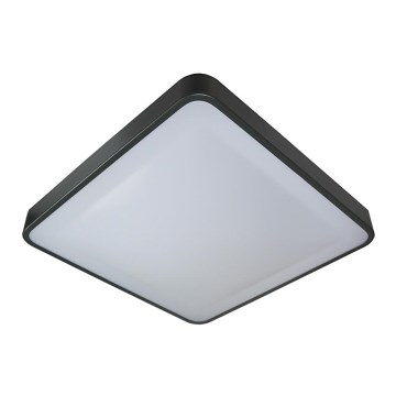 Stropné svietidlo WILTON 2xE27/60W/230V 37,5x37,5 cm čierna