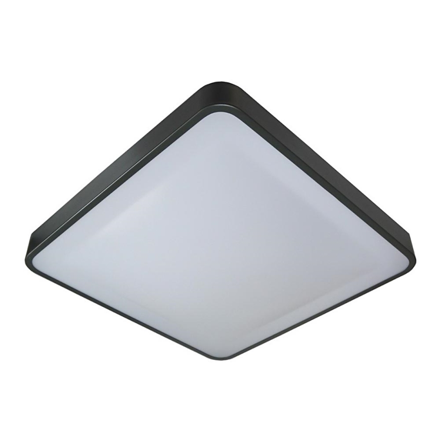 Stropné svietidlo WILTON 2xE27/60W/230V 37,5x37,5 cm čierna