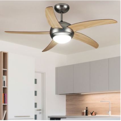 Stropný ventilátor 2xE27/20W/230V + diaľkové ovládanie