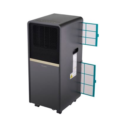 Stylies - Prenosná klimatizácia POLARIX 1000W/230V 9000 BTU čierna + diaľkové ovládanie
