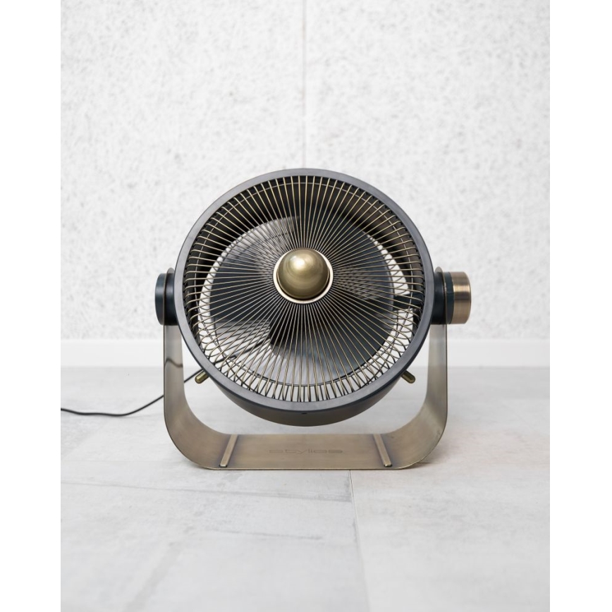 Stylies - Stojanový ventilátor CASTOR 40W/230V čierny