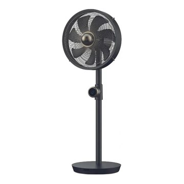 Stylies - Stojanový ventilátor URANUS 35W/230V 94 cm čierny