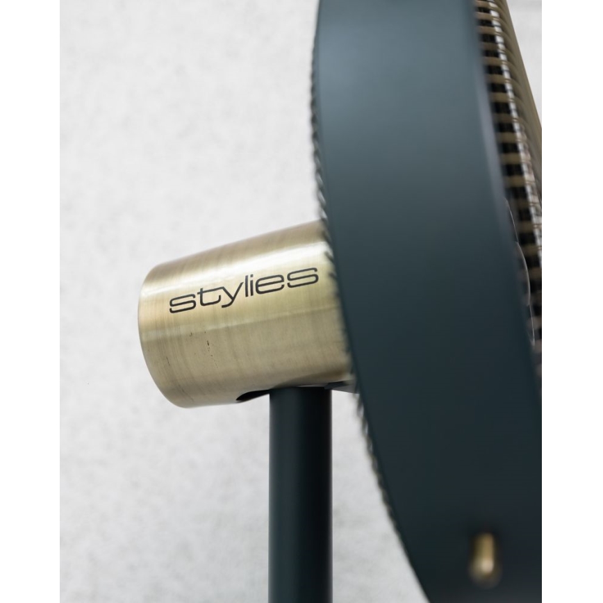 Stylies - Stojanový ventilátor URANUS 35W/230V 94 cm čierny