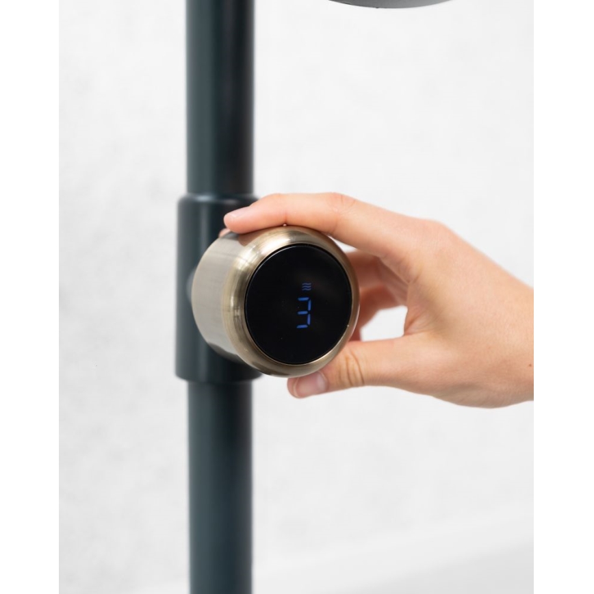 Stylies - Stojanový ventilátor URANUS 35W/230V 94 cm čierny