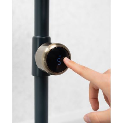 Stylies - Stojanový ventilátor URANUS 35W/230V 94 cm čierny