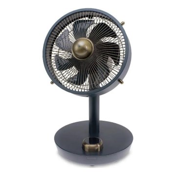 Stylies - Stolný ventilátor CEPHEUS 24W/230V čierny
