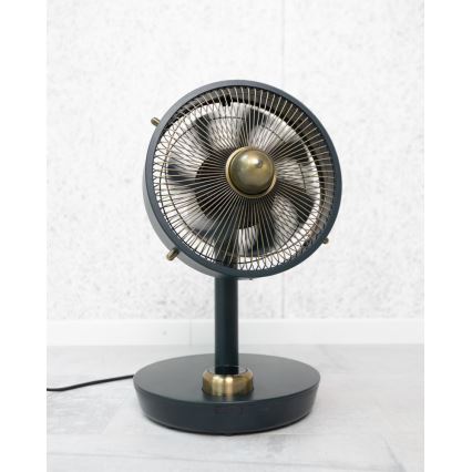 Stylies - Stolný ventilátor CEPHEUS 24W/230V čierny