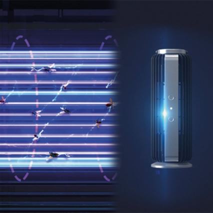 Stylies - Svetelná pasca na komáre AURIGA UV-A/8W/230V 60 m²