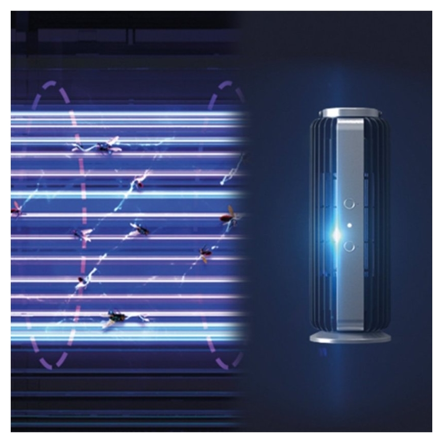 Stylies - Svetelná pasca na komáre AURIGA UV-A/8W/230V 60 m²