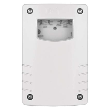 Súmrakový spínač 1800W/230V IP65 biely