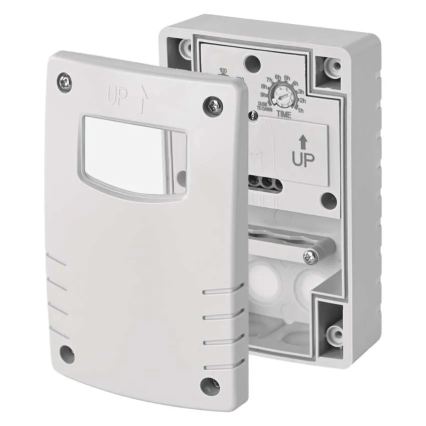 Súmrakový spínač 1800W/230V IP65 biely