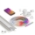 Súprava 1× stmievateľný LED RGBW pás Philips Hue WHITE AND COLOR AMBIANCE LED/20W/230V 2 m + 2× zapustený profil 1 m, strieborná/biela