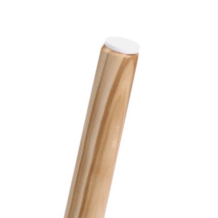 Súprava 2 ks odkladacích stolíkov SERA, biela/hnedá