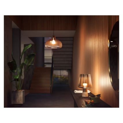 Súprava 4x stmievateľných LED žiaroviek Philips Hue WHITE E27/7W/230V 2700K