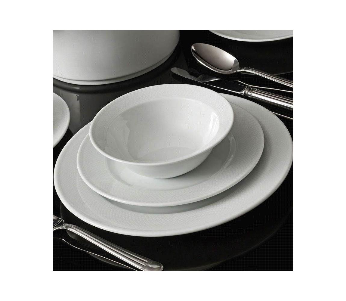 Súprava riadu 53 ks, biela/porcelán 710KTP2836