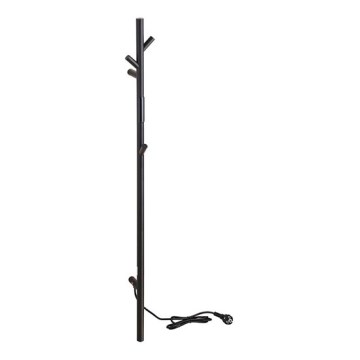 Sušiak na uteráky 10,3x118 cm nerez/čierna