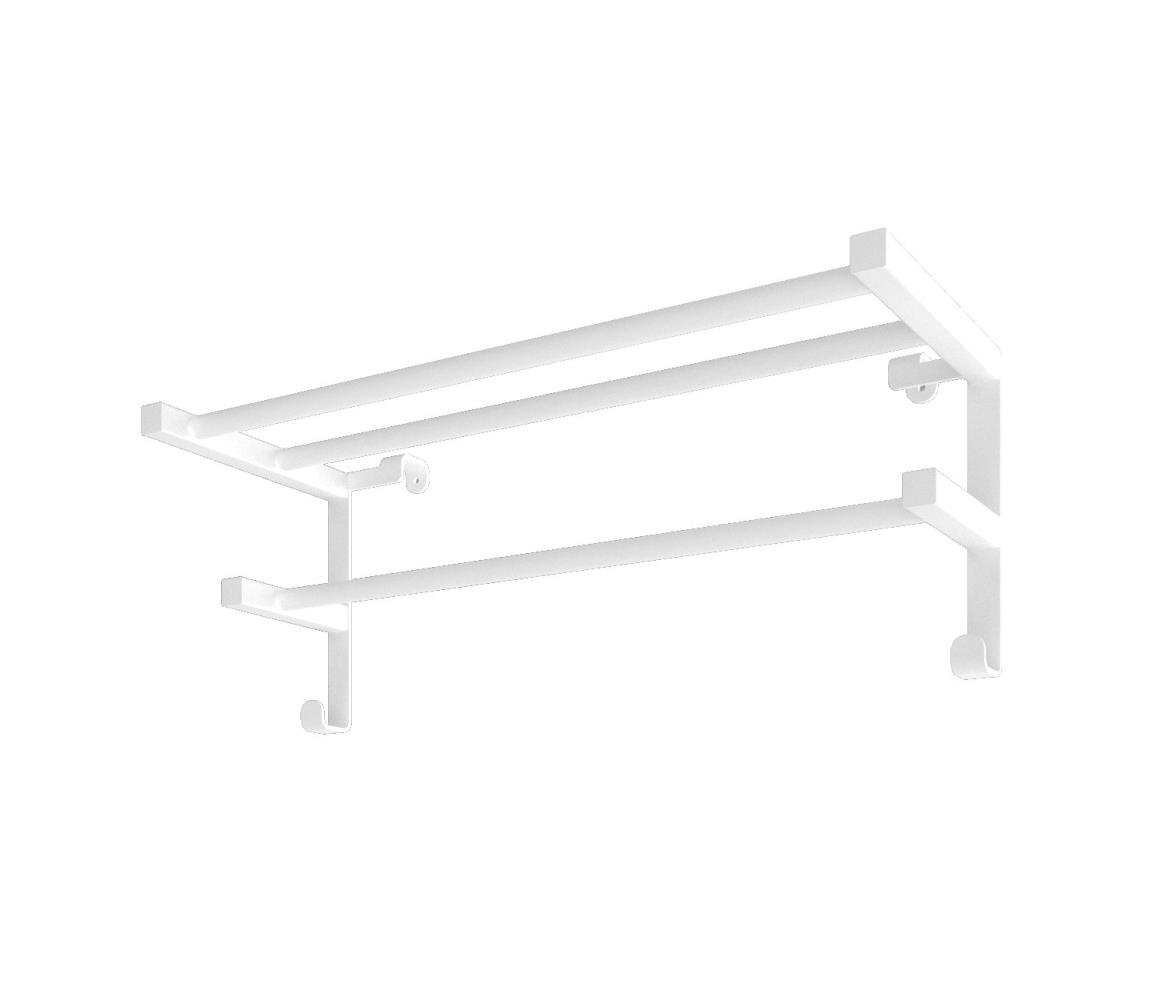 Mario-Radiators Sušiak na uteráky na kúpeľňový radiátor HF SHEFFIELD 52x20,4 cm biely 3.0.1100.13.WM