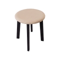Taburet KUBE pr. 36 cm čierna/béžová