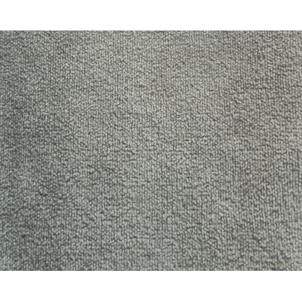 Taburet LUBE 36x36 cm čierna/šedá
