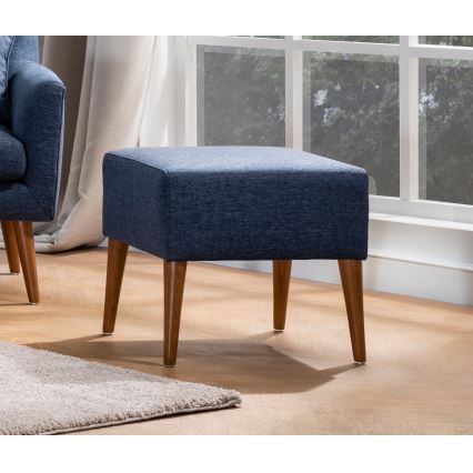 Taburet NIMO 46x50 cm modrý