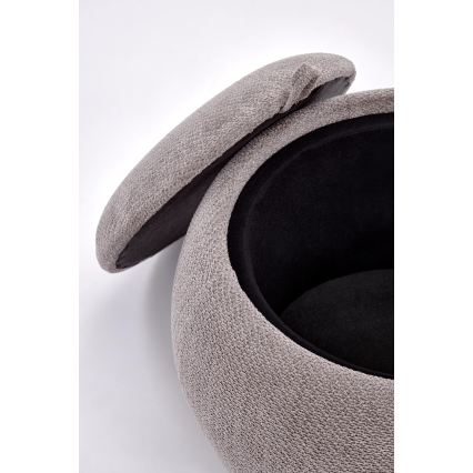 Taburet PAKS pr. 50 cm sivý