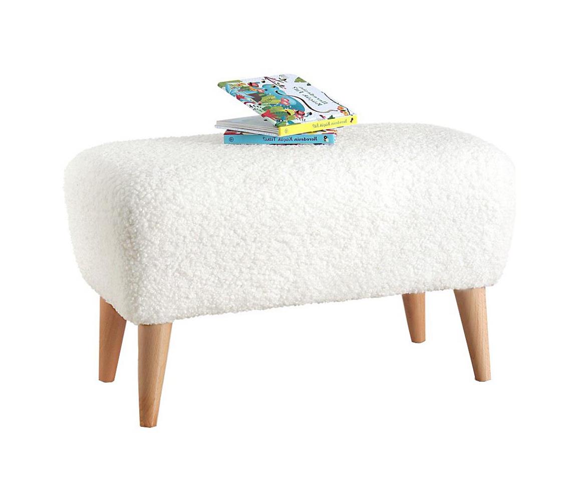 Taburet PIXI 32x61 cm biely 209FLF1317