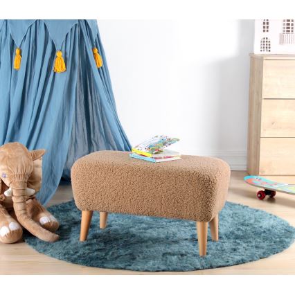 Taburet PIXI 32x61 cm hnedý