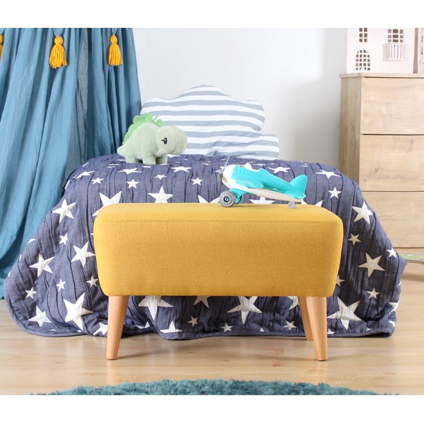 Taburet PIXI 32x61 cm žltý