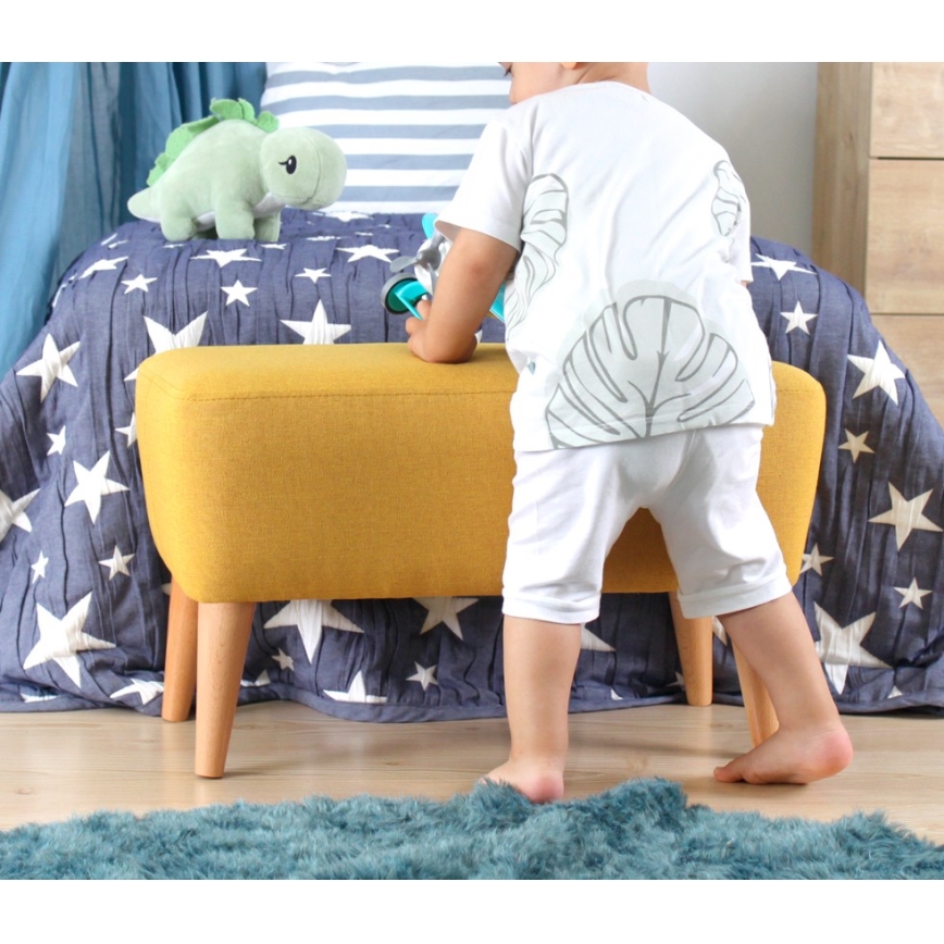 Taburet PIXI 32x61 cm žltý