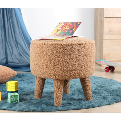 Taburet PIXI pr. 38 cm hnedý