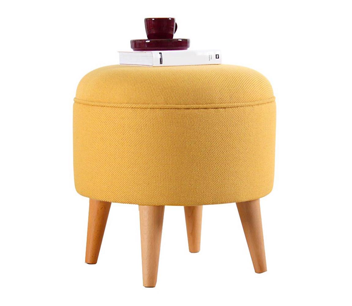 Taburet PIXI pr. 40 cm žltý 209FLF1350