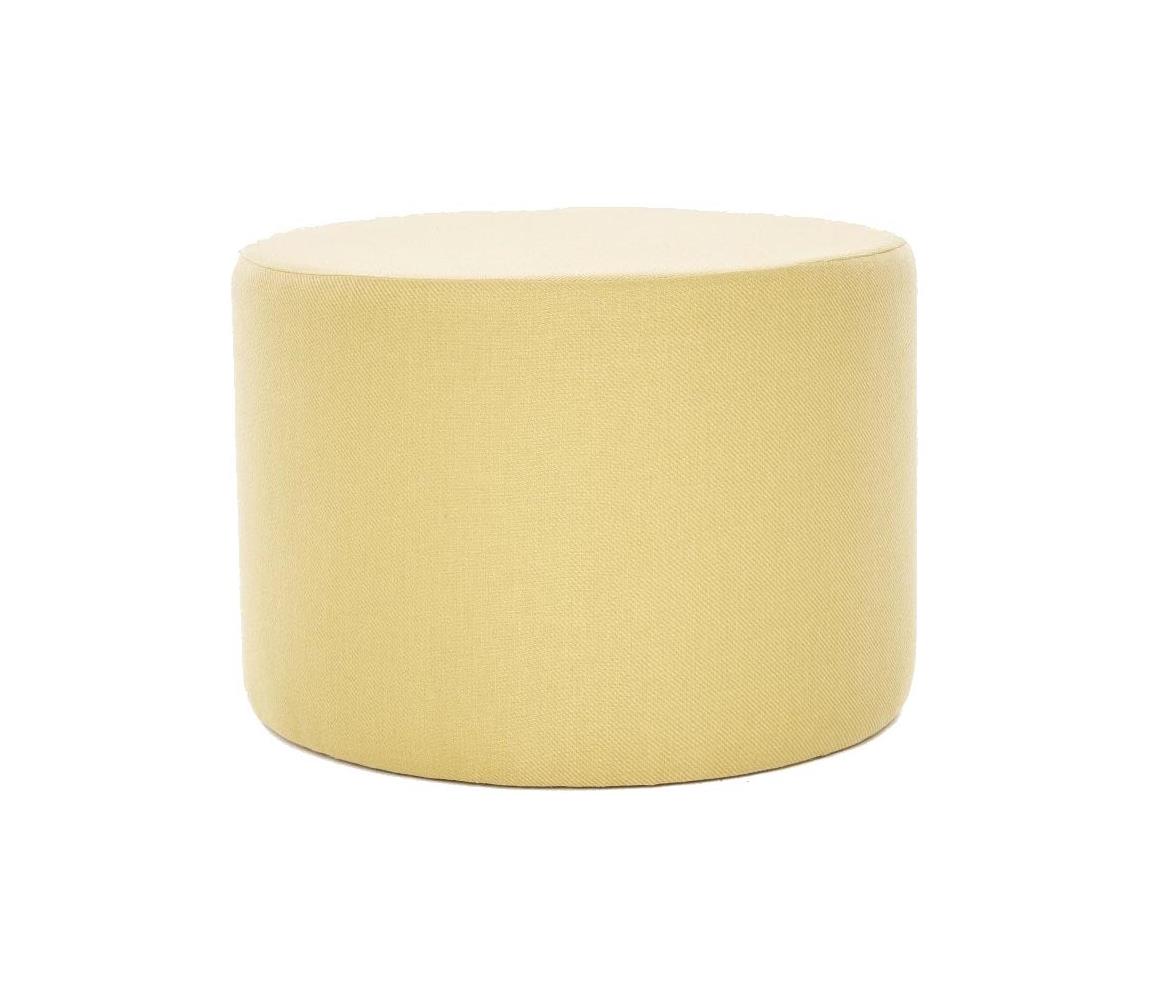 Taburet RABO, priemer 58 cm, žltý 825BLC5203