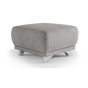 Taburet RIMINI 66x66 cm sivá