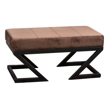 Taburet RINA 45x90 cm hnedá