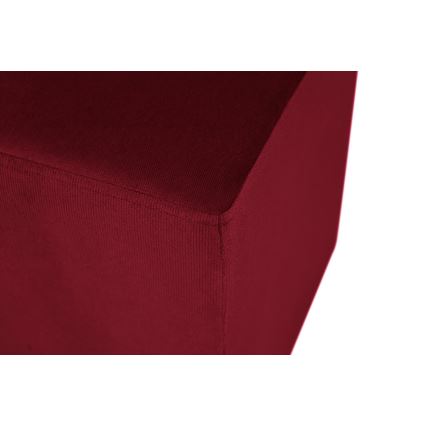 Taburet SIX 40x40 cm červený