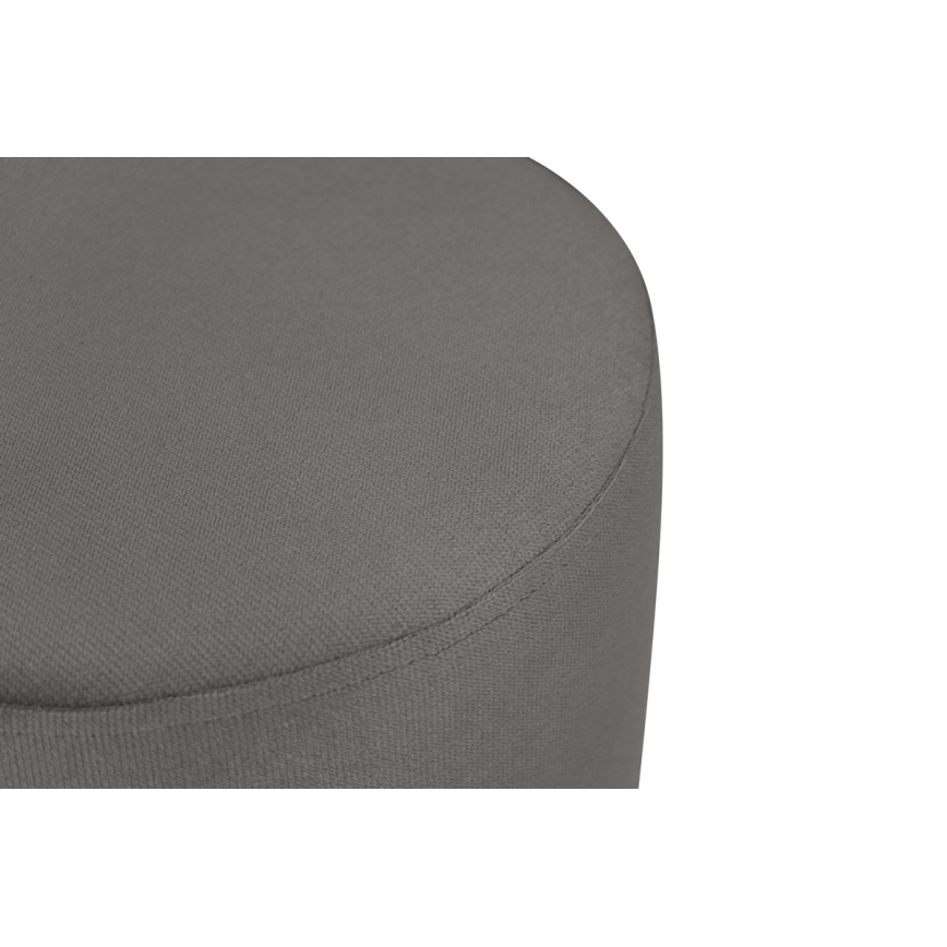 Taburet VEX, priemer 36 cm, sivý