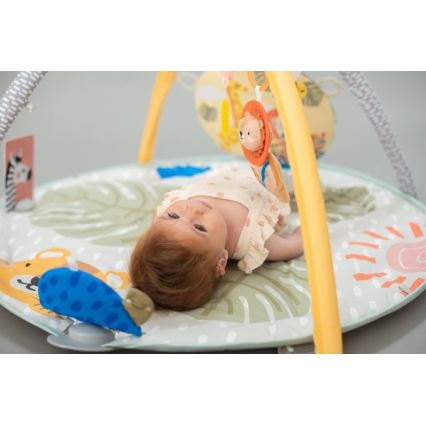 Taf Toys - Detská hracia podložka s hrazdou savana 2xAAA