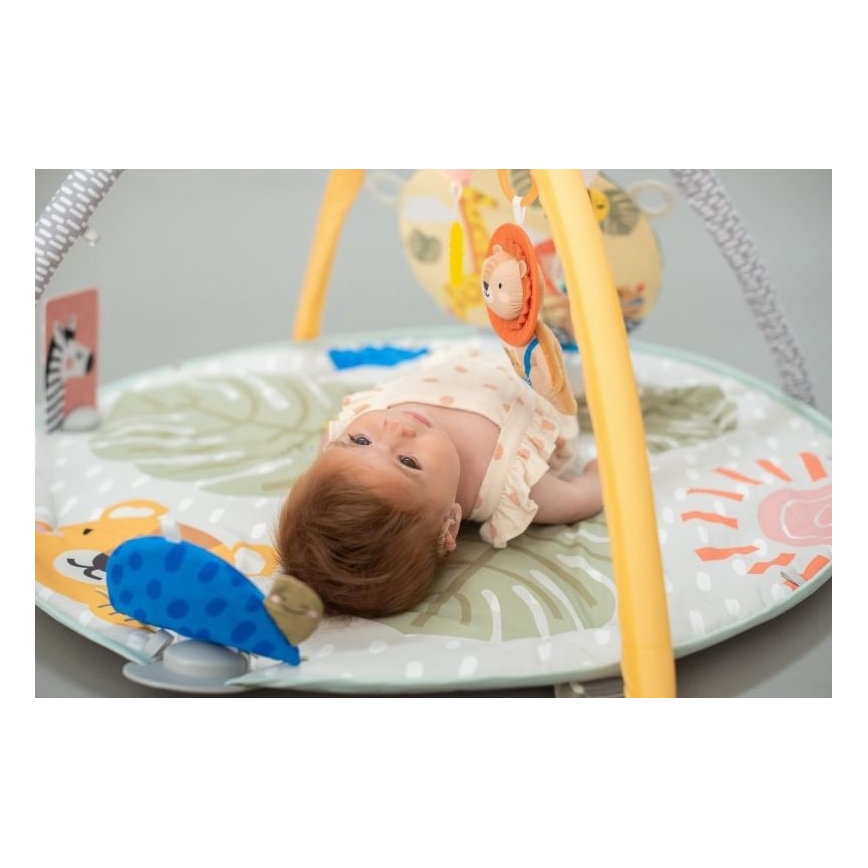 Taf Toys - Detská hracia podložka s hrazdou savana 2xAAA