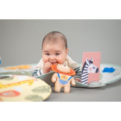 Taf Toys - Detská hracia podložka s hrazdou savana 2xAAA