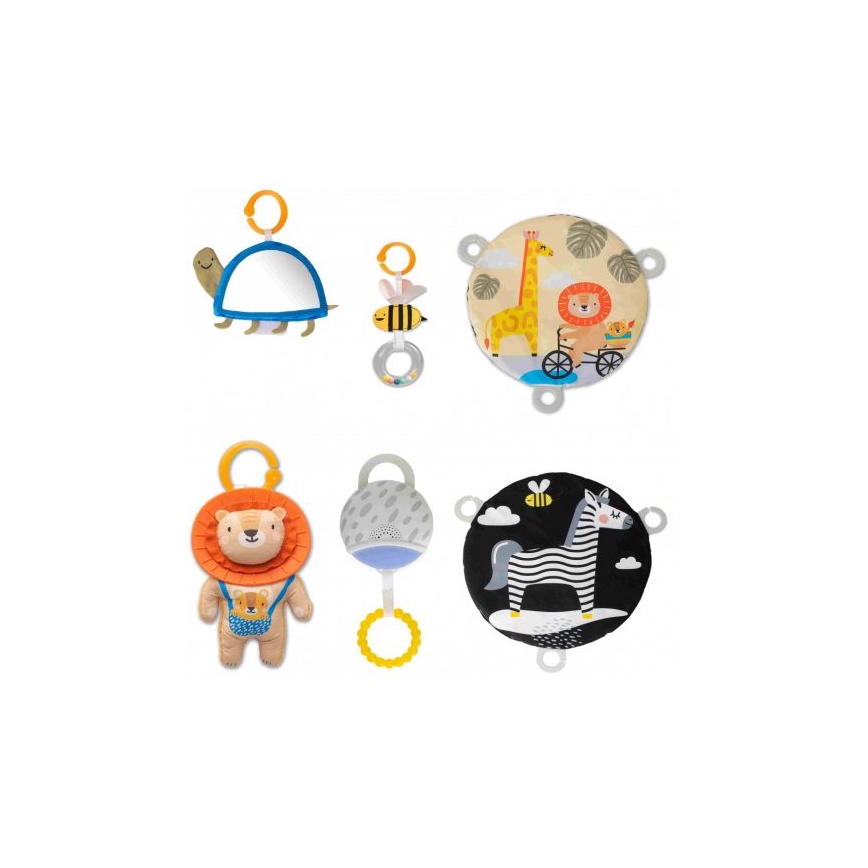 Taf Toys - Detská hracia podložka s hrazdou savana 2xAAA