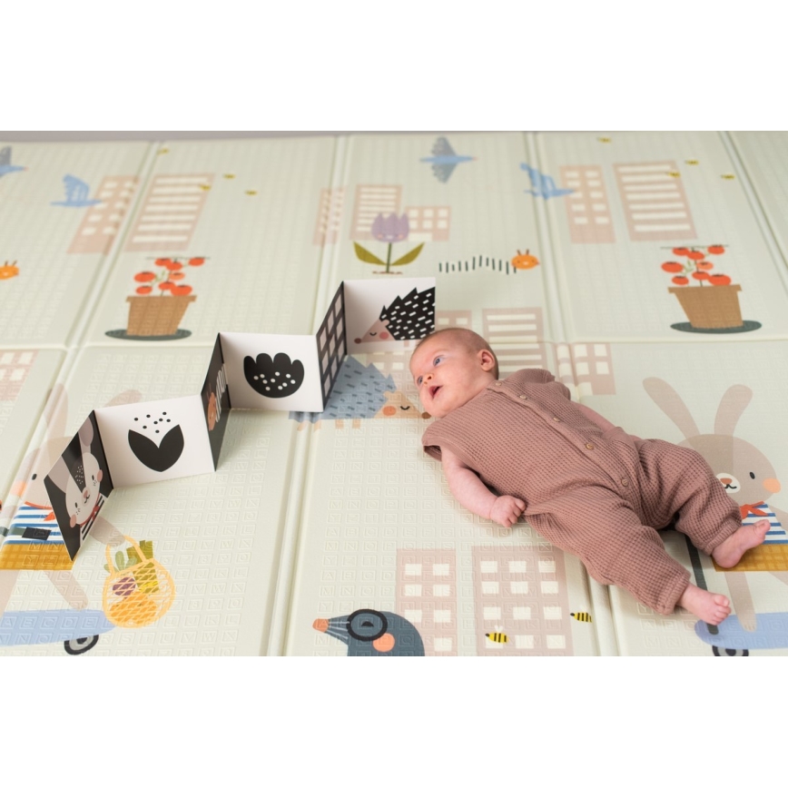 Taf Toys - Detská hracia podložka Záhrada XL