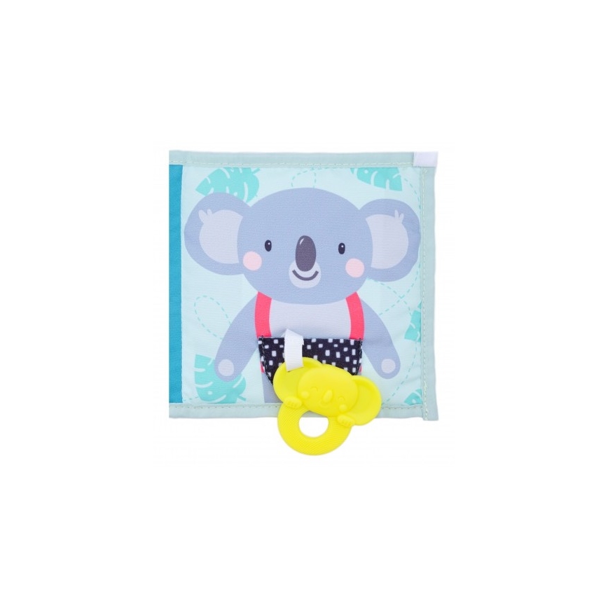 Taf Toys - Detská textilná knižka 3v1 koala