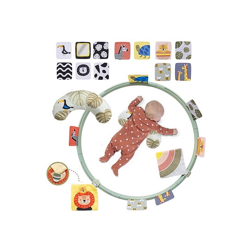 Taf Toys - Interaktívny hrací kruh pr. 90 cm savana