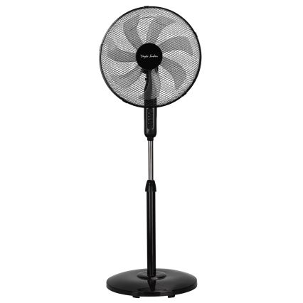 Taylor Swoden - Stojanový ventilátor 50W/230V 122 cm čierny